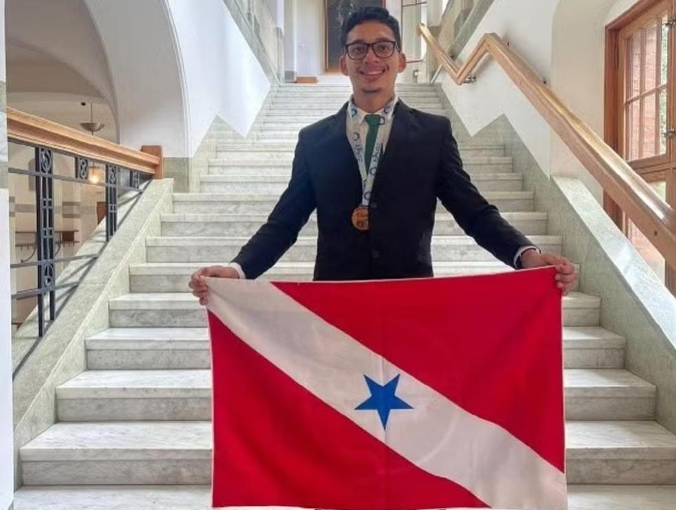 Foto da matéria: Estudante do PA conquista bronze na Olimpíada Europeia de Física