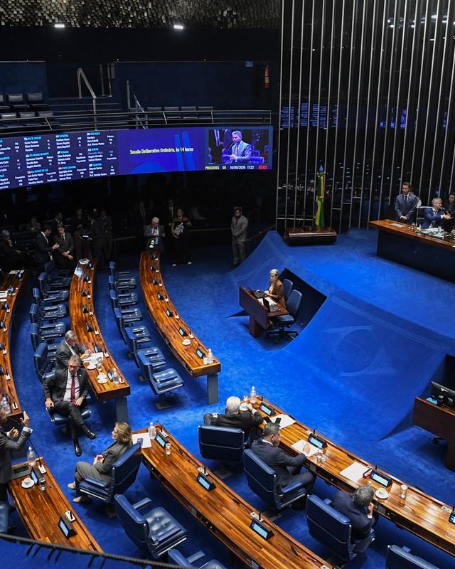 Foto da matéria: Pautas do governo travam no Senado próximo ao recesso do meio de ano